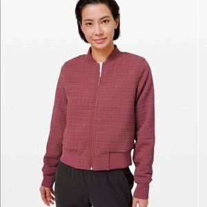 Lululemon Serene Travels Bomber in Chianti